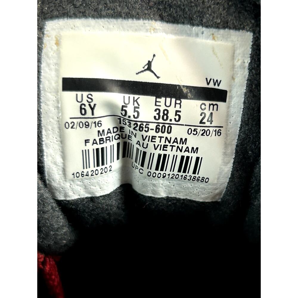 Air Jordan 12 Retro GS Gym Red White Size 6Y 7W - Picture 12 of 12